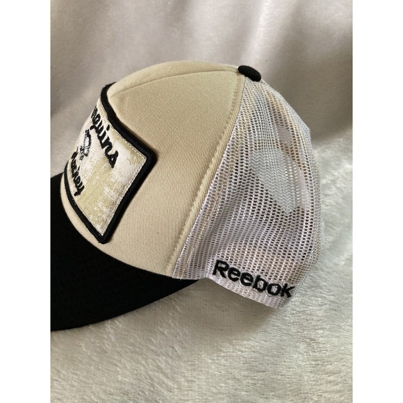 NHL Pittsburgh Penguins Reebok Adult Trucker Style Patch Logo Cap Hat Snapback - Picture 3 of 16